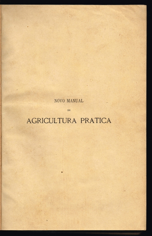 MANUAL DE AGRICULTURA PRATICA